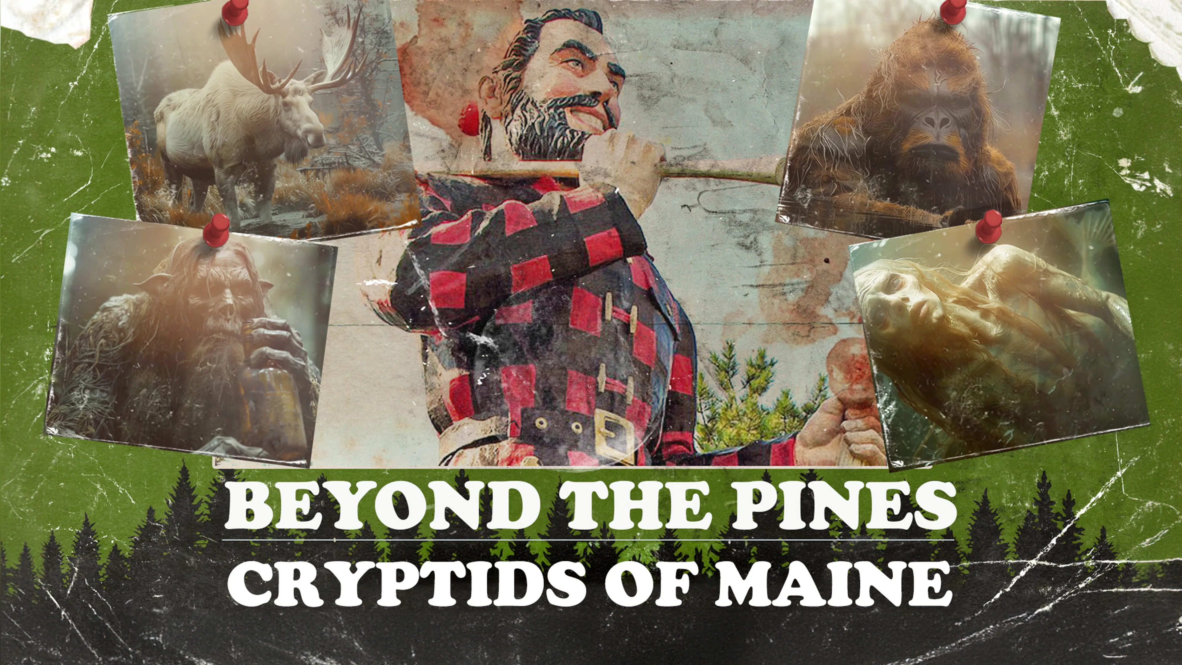 Beyond the Pines: Cryptids of Maine poster